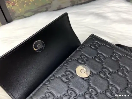 First bag ru GUCCI GG belt bag 0519